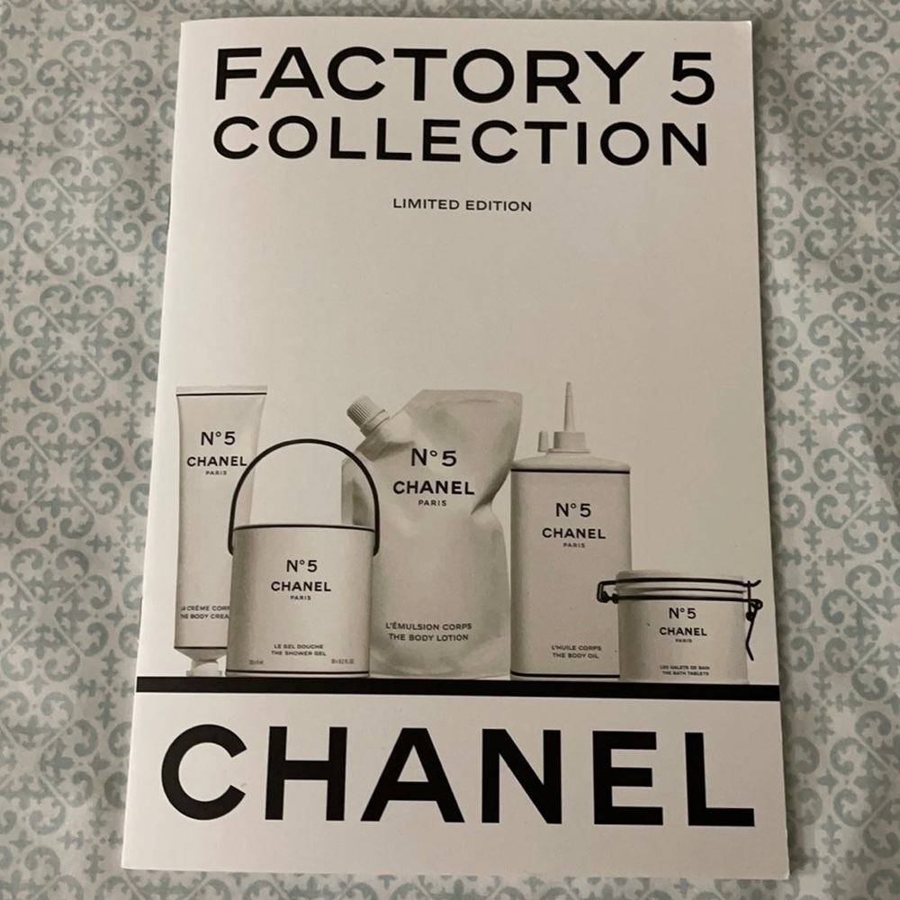 Chanel factory 5 Coloring book (Limited Edition)